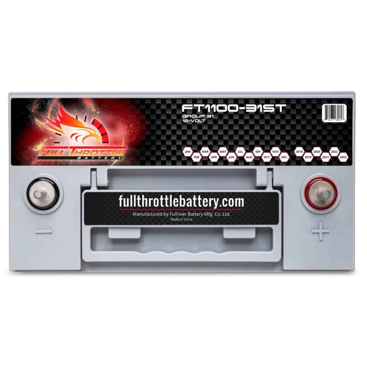 Bootsbatterie 110Ah 12V 1100A Fullriver FT1100-31ST | telebaterias.com
