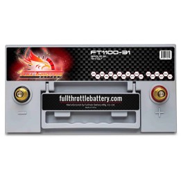 Marine battery 110Ah 12V 1100A Fullriver FT1100-31 | telebaterias.com