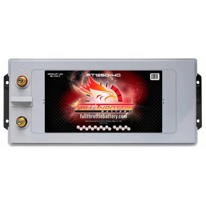 Marine battery 175Ah 12V 1250A Fullriver FT1250-4DLT | telebaterias.com