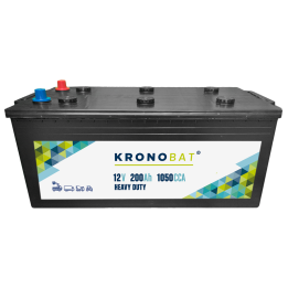 Batterie de camion 200Ah 12V 1050A Kronobat HD-200.3 | telebaterias.com