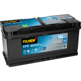 Batterie Start-Stop 100Ah 12V 900A Fulmen FL1000 | telebaterias.com