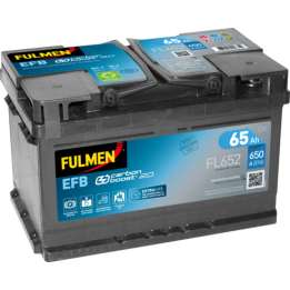 Batteria Start-Stop 65Ah 12V 650A Fulmen FL652 | telebaterias.com