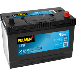 Batteria Start-Stop 95Ah 12V 800A Fulmen FL954 | telebaterias.com