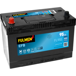Start-Stop battery 95Ah 12V 800A Fulmen FL955 | telebaterias.com