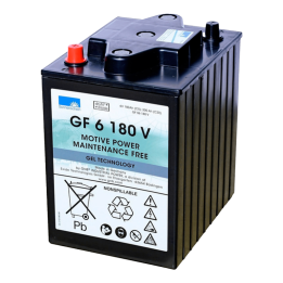 Batteria per carrozzina 200Ah 6V Sonnenschein GF06180V | telebaterias.com