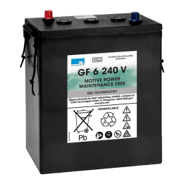 Wheelchair battery 270Ah 6V Sonnenschein GF06240V | telebaterias.com