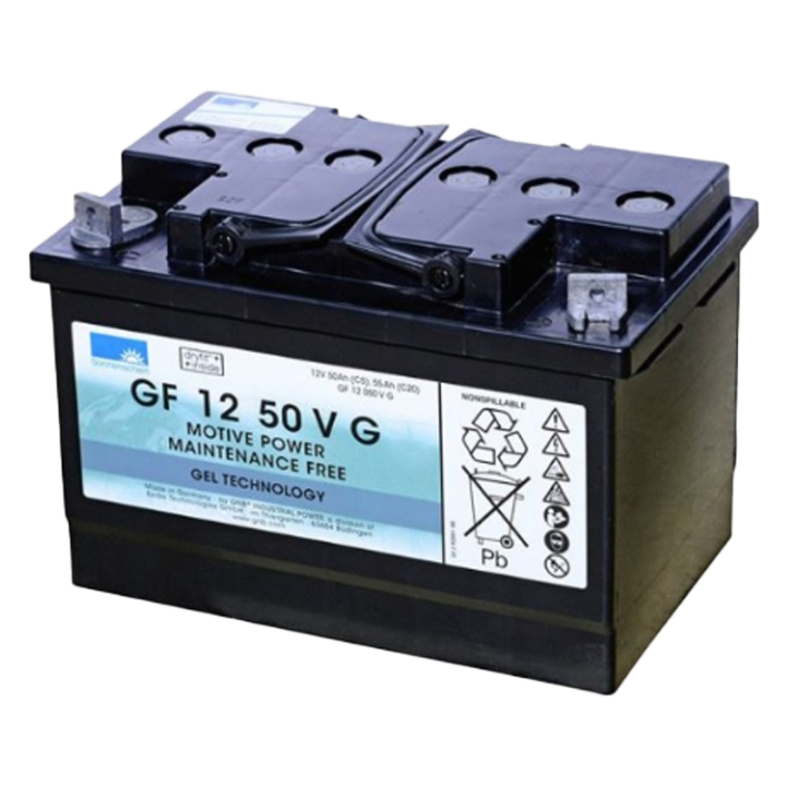Wheelchair battery 55Ah 12V Sonnenschein GF12050VG | telebaterias.com