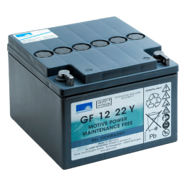 Batteria per carrozzina 24Ah 12V Sonnenschein GF12022YF | telebaterias.com