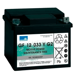 Batería de movilidad 38Ah 12V Sonnenschein GF12033YG2 | telebaterias.com
