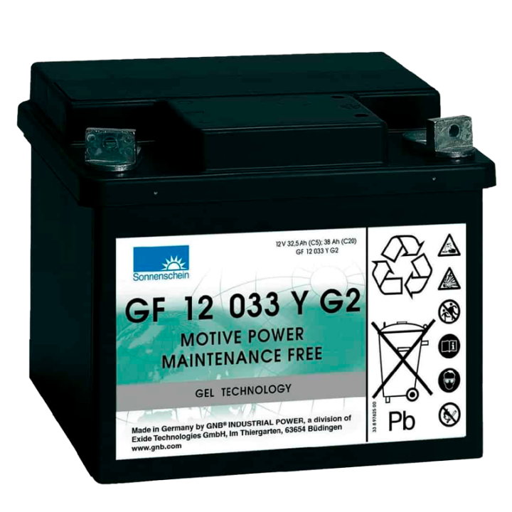Mobility battery 38Ah 12V Sonnenschein GF12033YG2 | telebaterias.com