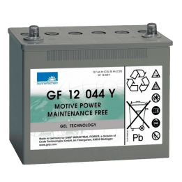 Mobilitätsbatterie 50Ah 12V Sonnenschein GF12044Y | telebaterias.com