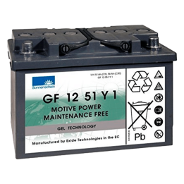 Mobilitätsbatterie 56Ah 12V Sonnenschein GF12051Y1 | telebaterias.com