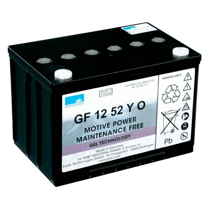 Batteria per mobilità 60Ah 12V Sonnenschein GF12052YO | telebaterias.com