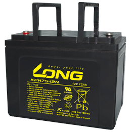Batteria per UPS 75Ah 12V Long KPH75-12N | telebaterias.com