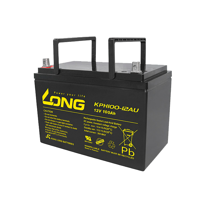 Batterie pour onduleur 100Ah 12V Long KPH100-12AU | telebaterias.com