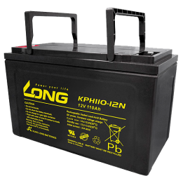 Batería para SAI 110Ah 12V Long KPH110-12N | telebaterias.com