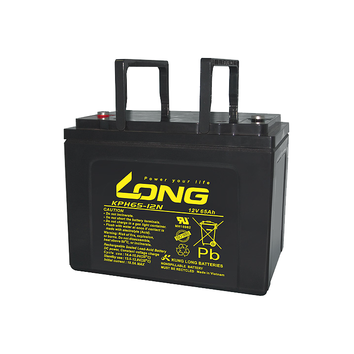 Batería para SAI 65Ah 12V Long KPH65-12N | telebaterias.com