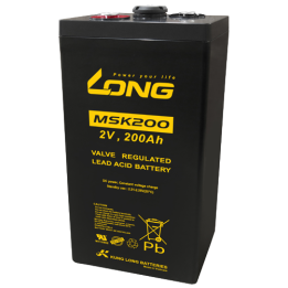 Batteria 200Ah 2V Long MSK200 | telebaterias.com