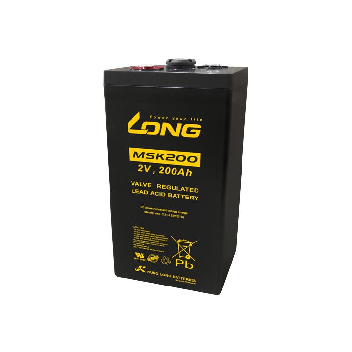 Battery 200Ah 2V Long MSK200 | telebaterias.com