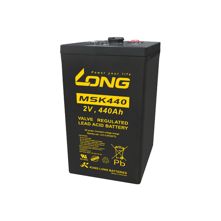 Batteria 440Ah 2V Long MSK440 | telebaterias.com