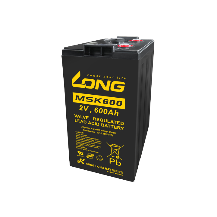 Battery 600Ah 2V Long MSK600 | telebaterias.com