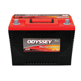 Car battery 61Ah 792A (sae) Odyssey ODP-AGM34 | telebaterias.com