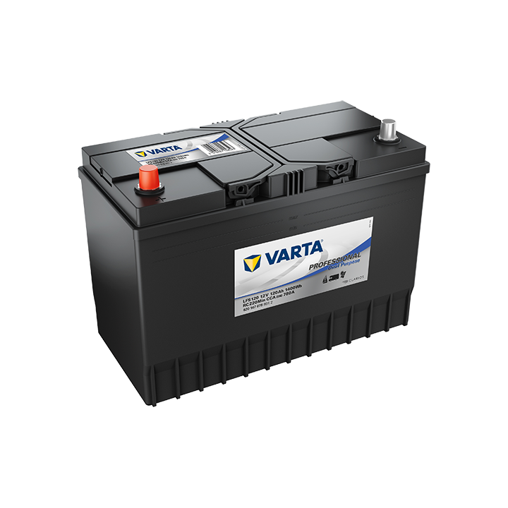 Batteria nautica 120Ah 12V 780A Varta LFS120 | telebaterias.com