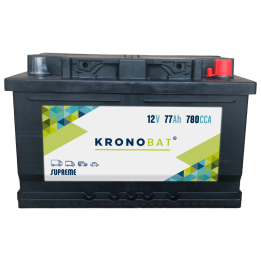 Batería de coche 77Ah 12V 780A Kronobat MS-77.0 | telebaterias.com