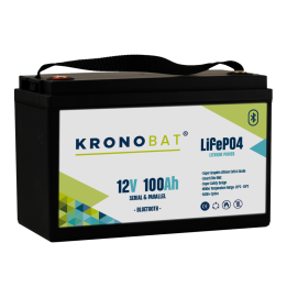 Bootsbatterie 100Ah (5h) 12V Kronobat LI12V100AhBT | telebaterias.com