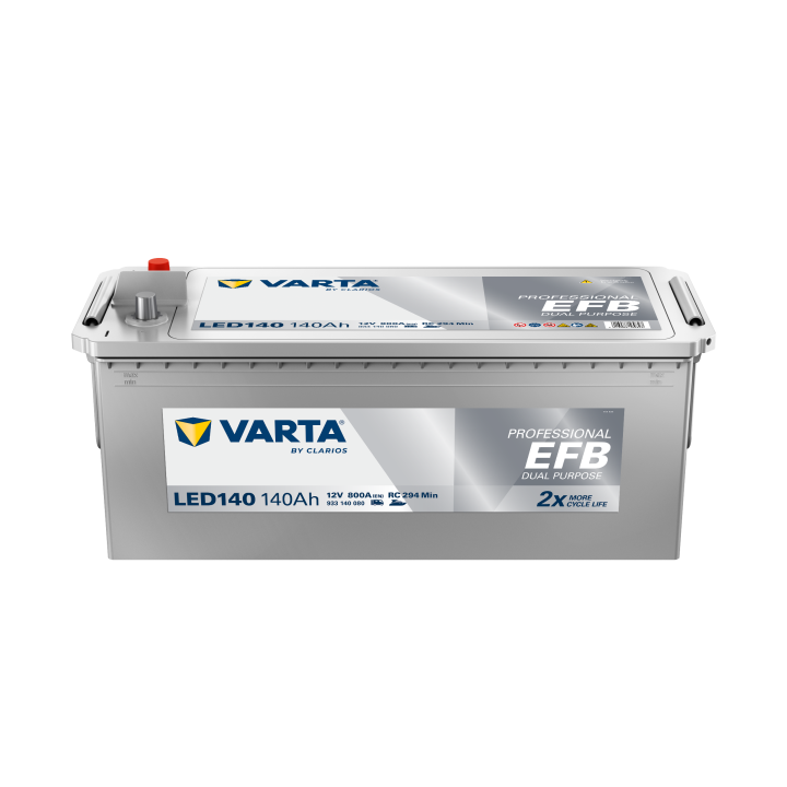 Batería de barco 140Ah 12V 800A Varta LED140 | telebaterias.com
