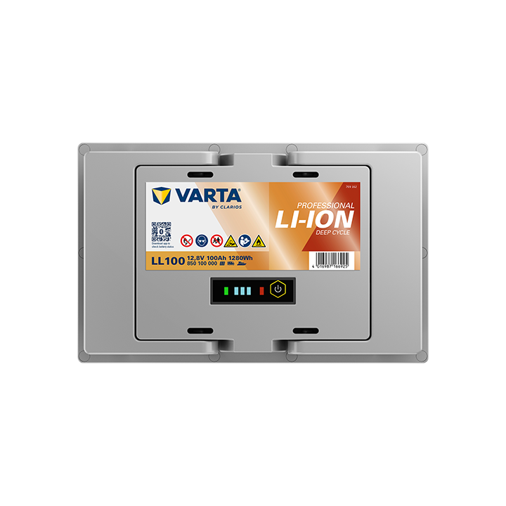 Batería de barco 100Ah 12.80V Varta LL100 | telebaterias.com