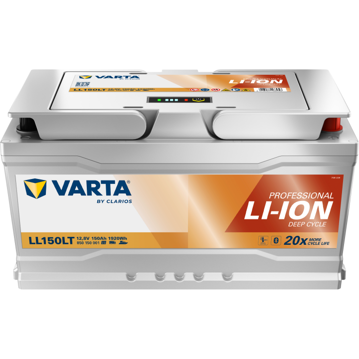 Batería de barco 150Ah 12.80V Varta LL150LT | telebaterias.com