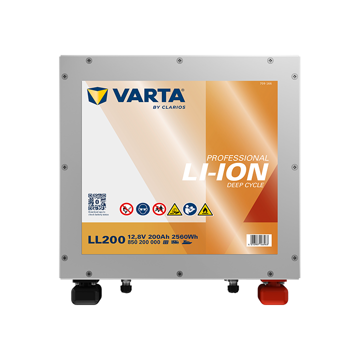 Batería de barco 200Ah 12.80V Varta LL200 | telebaterias.com