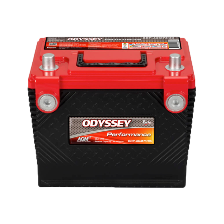 Autobatterie 49Ah 708A (sae) Odyssey ODP-AGM75 86 | telebaterias.com