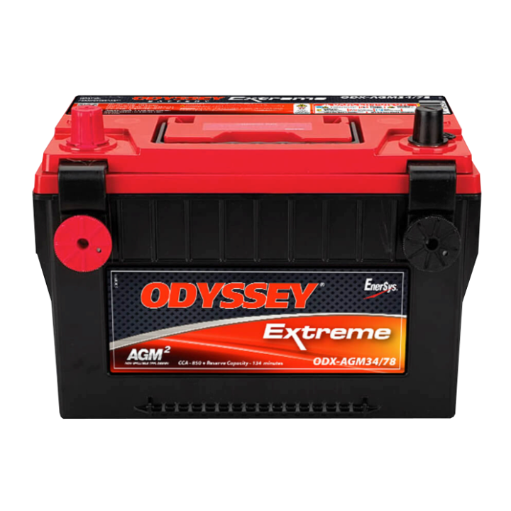 Batteria per auto 68Ah 850A (sae) Odyssey ODX-AGM34-78 | telebaterias.com