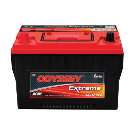 Bateria de carro 68Ah 850A (sae) Odyssey ODX-AGM34 | telebaterias.com