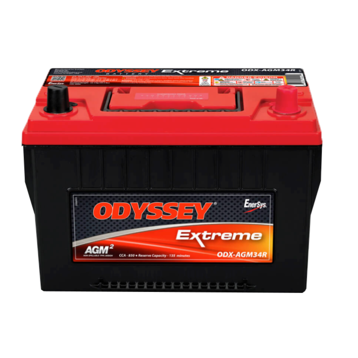 Autobatterie 68Ah 850A (sae) Odyssey ODX-AGM34R | telebaterias.com