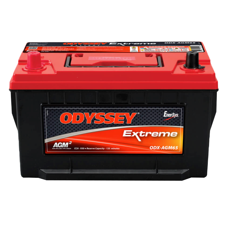 Car battery 74Ah 950A (sae) Odyssey ODX-AGM65 | telebaterias.com
