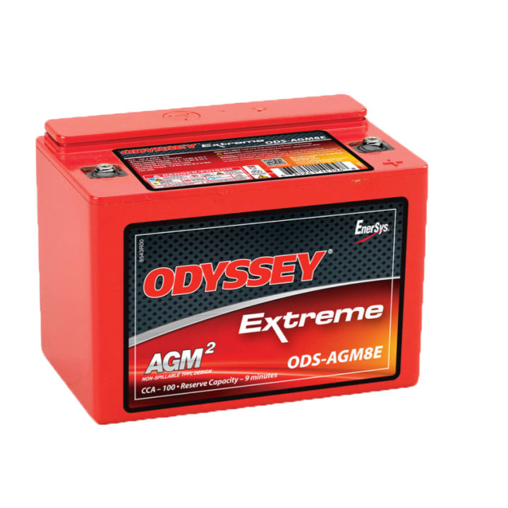 Batteria per moto 8Ah 100A (sae) Odyssey ODS-AGM8E | telebaterias.com