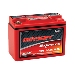 Motorcycle battery 13Ah 150A (sae) Odyssey ODS-AGM15LMJ | telebaterias.com