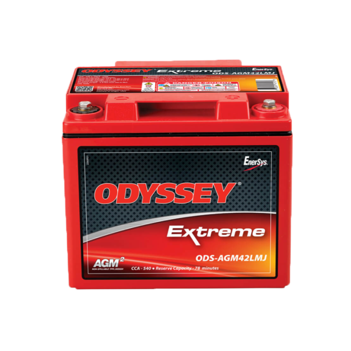 Motorcycle battery 42Ah 540A (sae) Odyssey ODS-AGM42LMJ | telebaterias.com