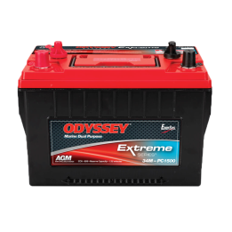 Batterie marine 65Ah 880A (sae) Odyssey ODX-AGM34M | telebaterias.com