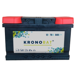 Car battery 70Ah 12V 640A Kronobat SD-70.0B | telebaterias.com