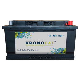 Batería de coche 90Ah 12V 720A Kronobat SD-90.0 | telebaterias.com