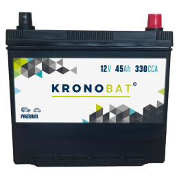 Autobatterie 45Ah 12V 330A Kronobat PB-45.0F | telebaterias.com