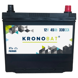 Batteria per auto 45Ah 12V 330A Kronobat PB-45.0T | telebaterias.com