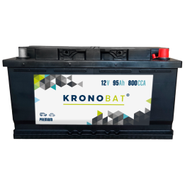 Batería de coche 95Ah 12V 800A Kronobat PB-95.0 | telebaterias.com