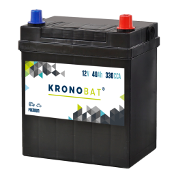 Batterie de voiture 40Ah 12V 330A Kronobat PB-40.0F | telebaterias.com
