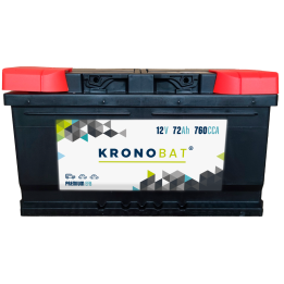 Bateria Start-Stop 75Ah 12V 730A Kronobat PE-75-EFB | telebaterias.com