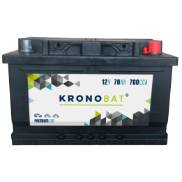 Batteria Start-Stop 70Ah 12V 760A Kronobat PE-70-EFB | telebaterias.com